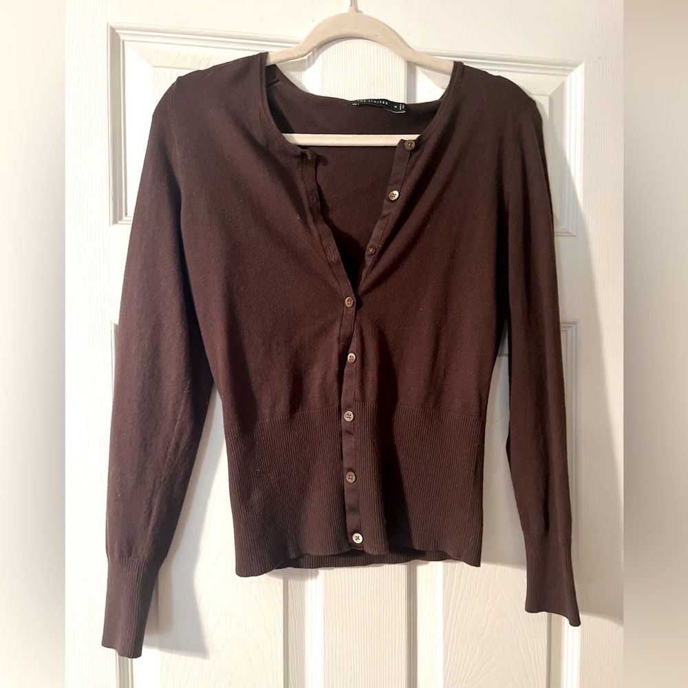 The Limited Brown Cardigan Size Medium